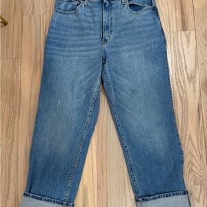 Abercrombie & Fitch Blue Straight Leg Jeans